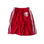 Peaceinwar Red Skull Shorts