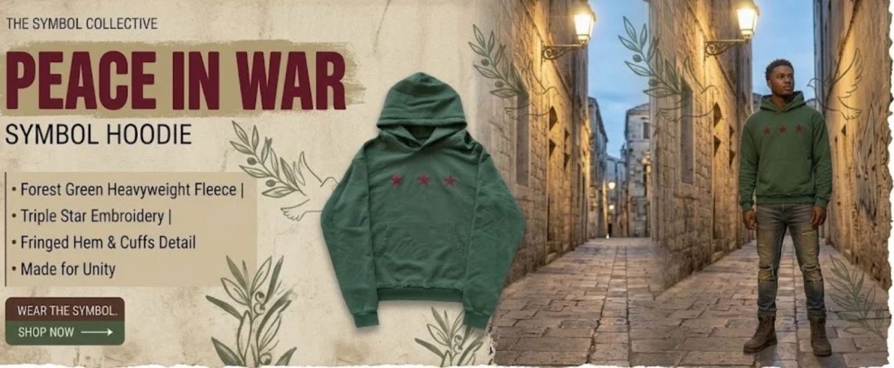 Peace In War Hoodie Collection – Bold Simplicity Premium Quality